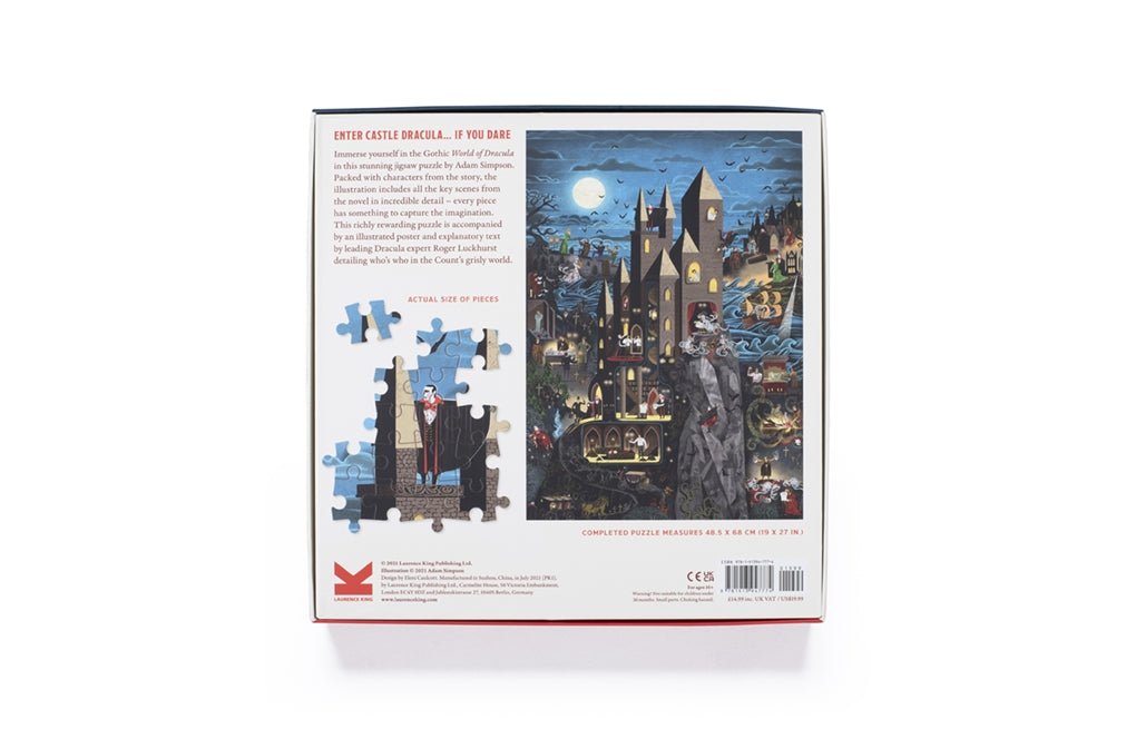 The World of Dracula - 1000 Piece Jigsaw Puzzle