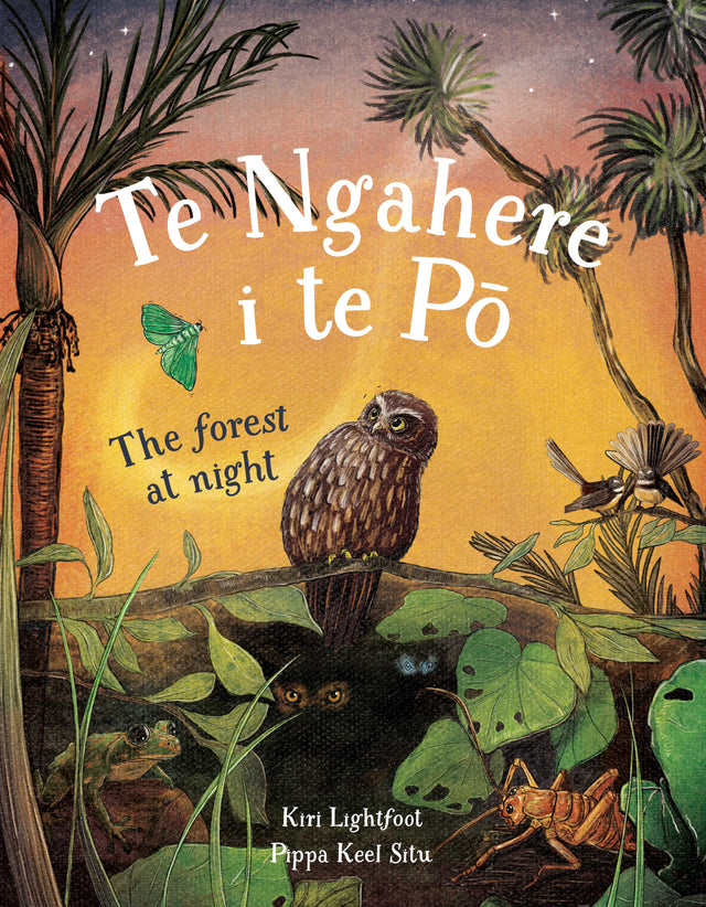 Te ngahere i te pō The forest at night