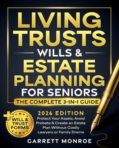 Living Trusts, Wills & Estate Planning for Seniors - The Complete 3-in-1 Guide