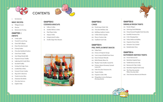 Harry Potter Sweets and Treats Cookbook [Official Cookbook]