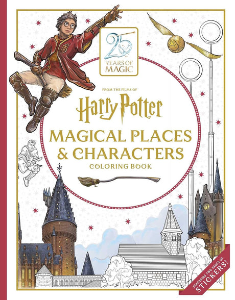 Harry Potter: Magical Places and Characters Coloring Book