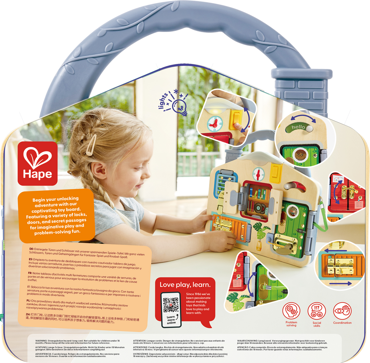 Hape: Lock & Learn Playboard