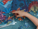 Hape: 200pc Dinosaur Glowing Puzzle (1.5m)
