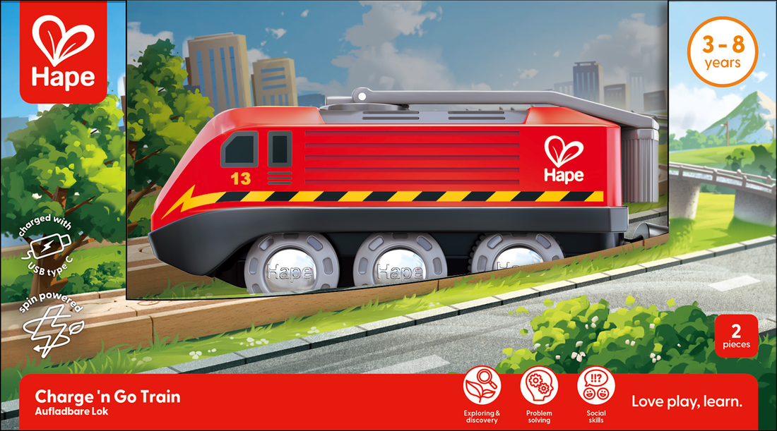 Hape: Charge n Go Train
