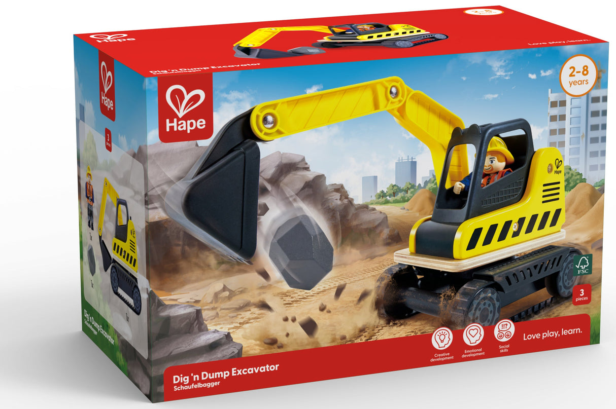 Hape: Dig n Dump Excavator