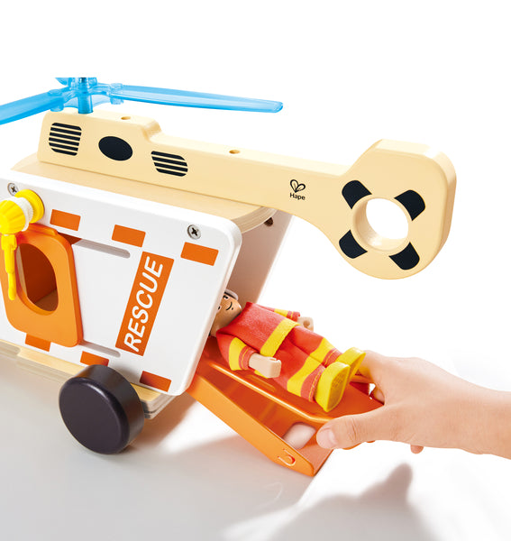 Hape: 'To the Rescue' Helicopter Set