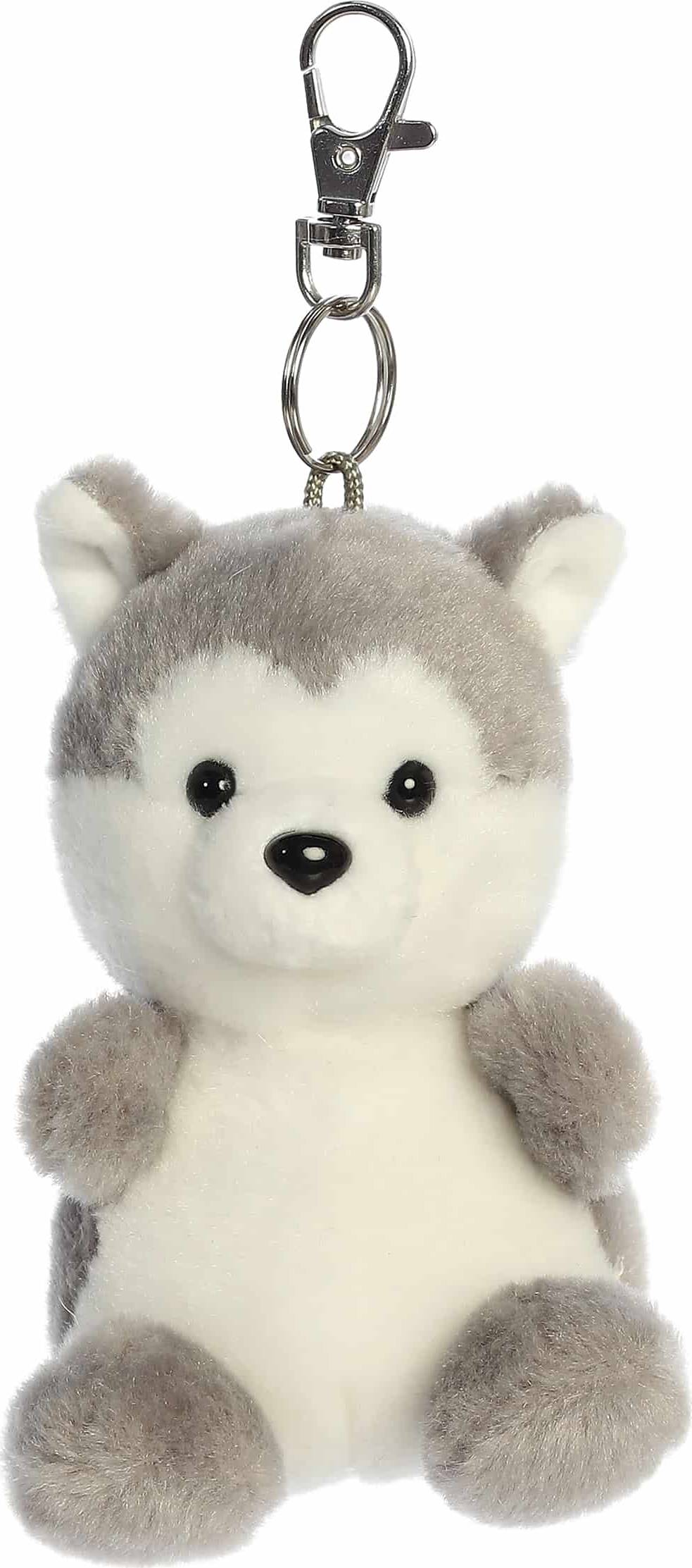 Palm Pals Clip-On Plush - Busky Husky
