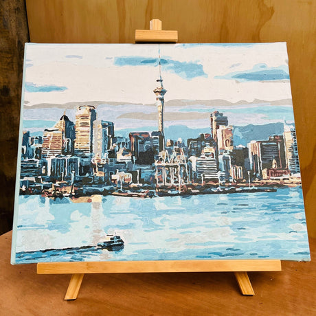 Kiwi Paint By Numbers - Auckland - The City of Sails