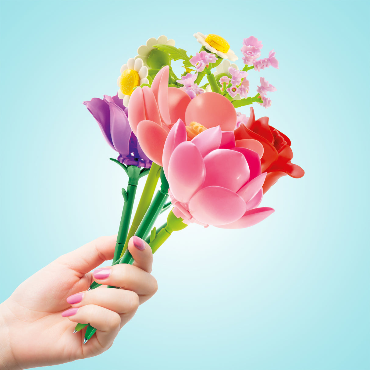 Flower Brick Pen