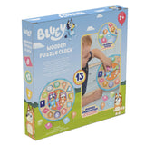 Bluey - Wooden Puzzle Clock
