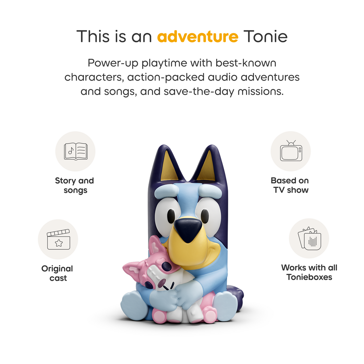 tonies: Bluey 3 Pack - Bluey, Muffin & Bingo