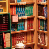 Rolife Book Store Book Nook DIY Miniature Puzzle - (TGB07)