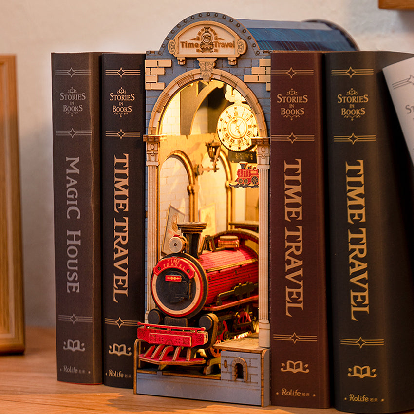 Rolife Time Travel Book Nook DIY Miniature Puzzle - (TGB04)