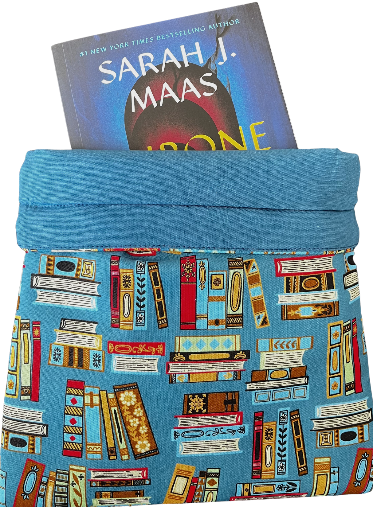 Pages & Pastries: Medium Book Sleeve - Book Lover