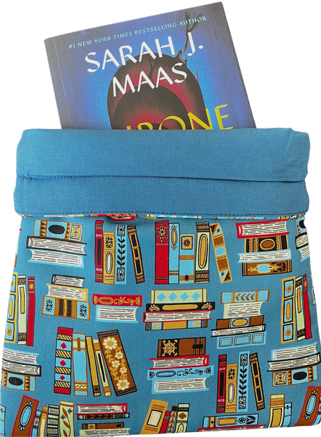 Pages & Pastries: Medium Book Sleeve - Book Lover