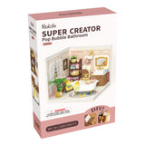 Rolife: Pop Bubble Bathroom - Super Creator Plastic DIY Miniature Puzzle