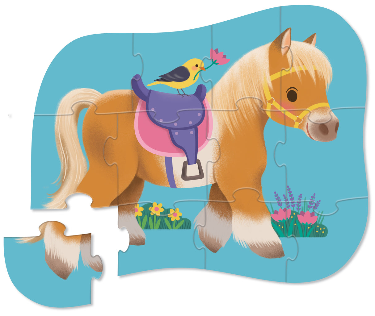 Crocodile Creek: Pony Mini Puzzle - 12pc