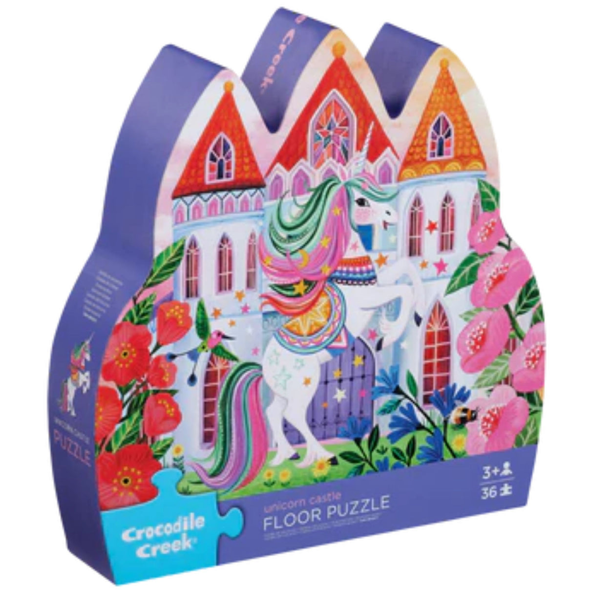 Crocodile Creek: Unicorn Castle Floor Puzzle - 36pc
