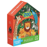 Crocodile Creek: Zoo Flat House Puzzle - 50pc