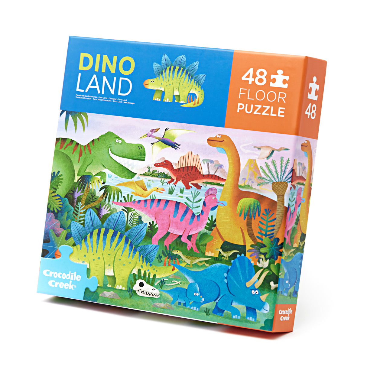 Crocodile Creek: Dino Land Puzzle - 48pc