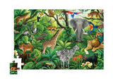 Crocodile Creek: Jungle Paradise Holographic Puzzle - 50pc