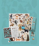 Crocodile Creek: Dog Breeds Animals Puzzle - 200pc