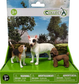 CollectA: 3pcs Dogs & Puppies Platform