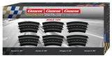 Carrera Curve Track 3/30° - 6 Pack