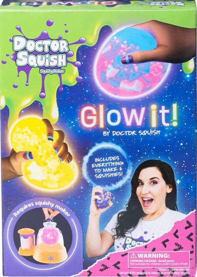 Doctor Squish: Squishy Refill Pack Glow Edition