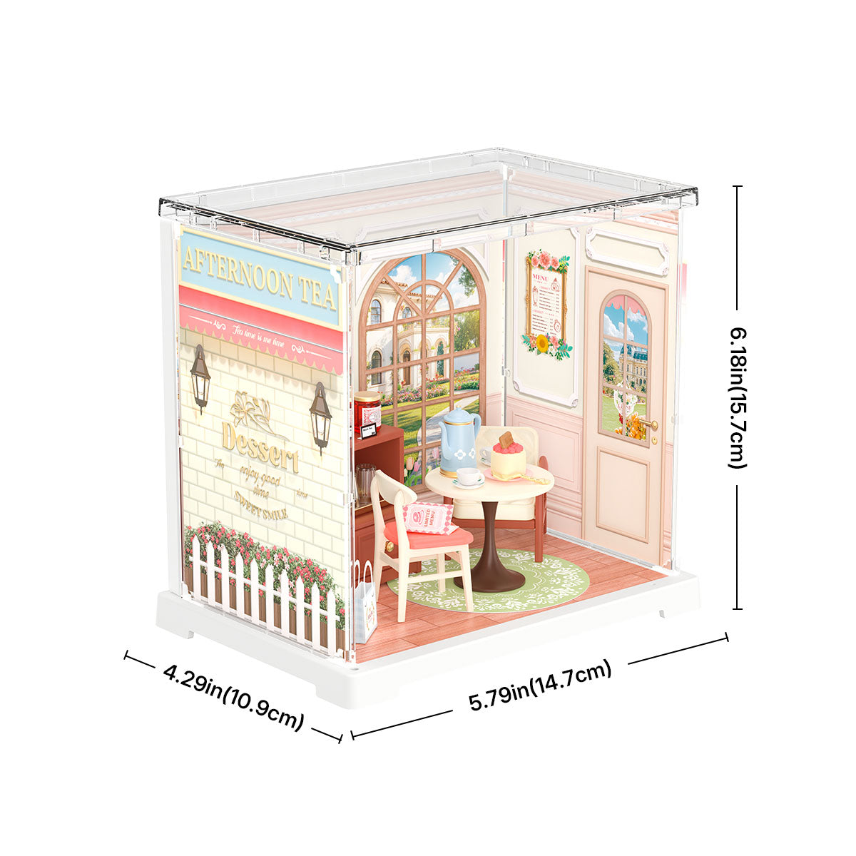 Rolife: Honey Tea Lounge - Super Creator Plastic DIY Miniature Puzzle