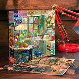 eeBoo: Springtime Kitchen Square Puzzle - 1000pc