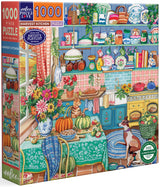 eeBoo: Harvest Kitchen Square Puzzle - 1000pc
