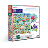 eeBoo: Floral Cupboard Square Puzzle - 1000pc