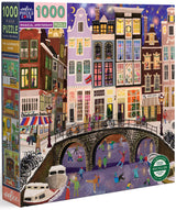 eeBoo: Magical Amsterdam Square Puzzle - 1000pc