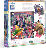 eeBoo: Cat and the Castle Square Puzzle - 1000pc