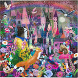 eeBoo: Cat and the Castle Square Puzzle - 1000pc