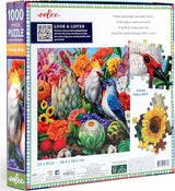 eeBoo: Magical Fruits Square Puzzle - 1000pc