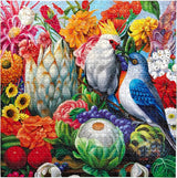 eeBoo: Magical Fruits Square Puzzle - 1000pc
