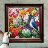 eeBoo: Magical Fruits Square Puzzle - 1000pc