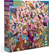 eeBoo: Parliament of Owls Square Puzzle - 1000pc