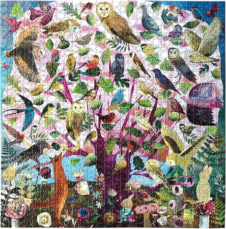 eeBoo: Parliament of Owls Square Puzzle - 1000pc