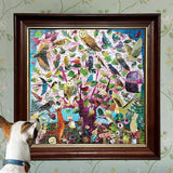 eeBoo: Parliament of Owls Square Puzzle - 1000pc