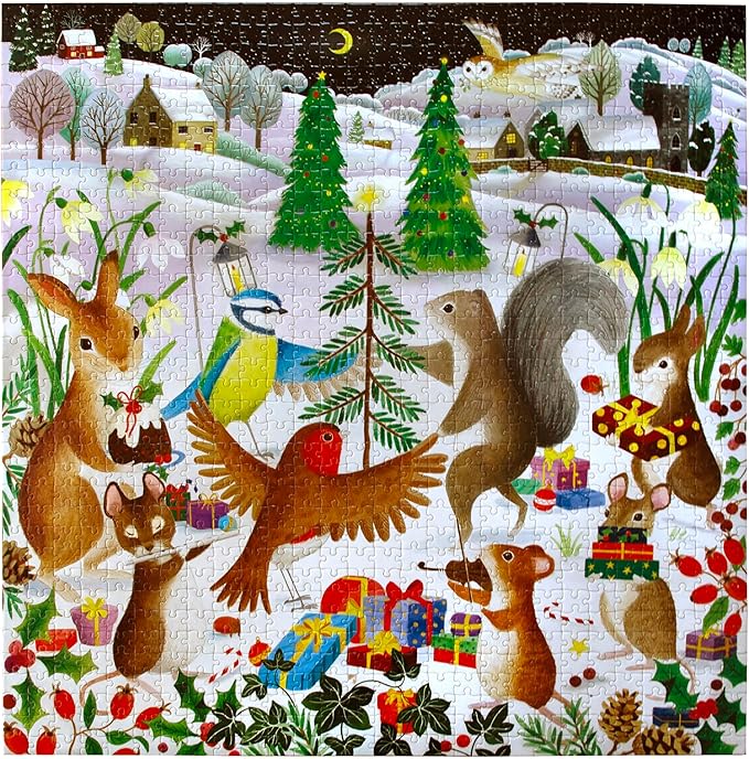 eeBoo: The Little Tree Square Puzzle - 1000pc