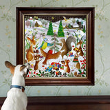 eeBoo: The Little Tree Square Puzzle - 1000pc