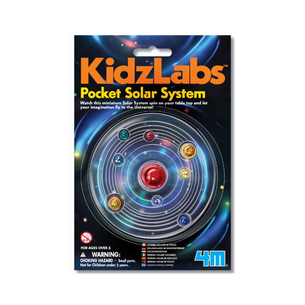 4M KidzLabs Pocket Solar System