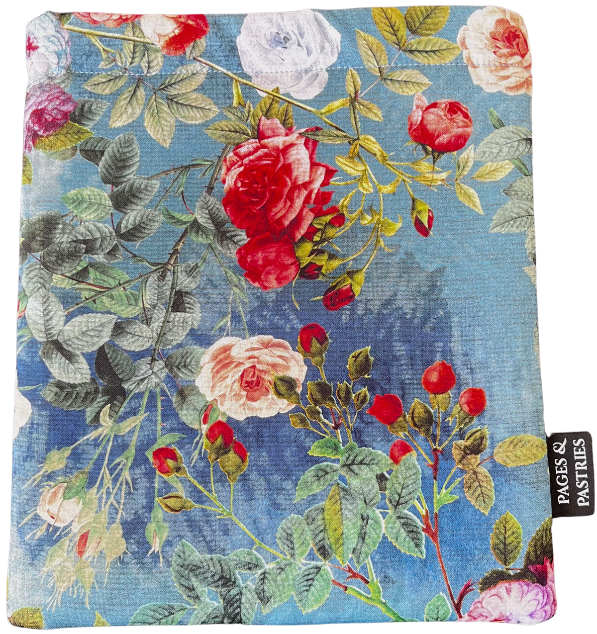 Pages & Pastries: Large Book Sleeve - Floral