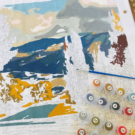 Kiwi Paint By Numbers - Geraldine