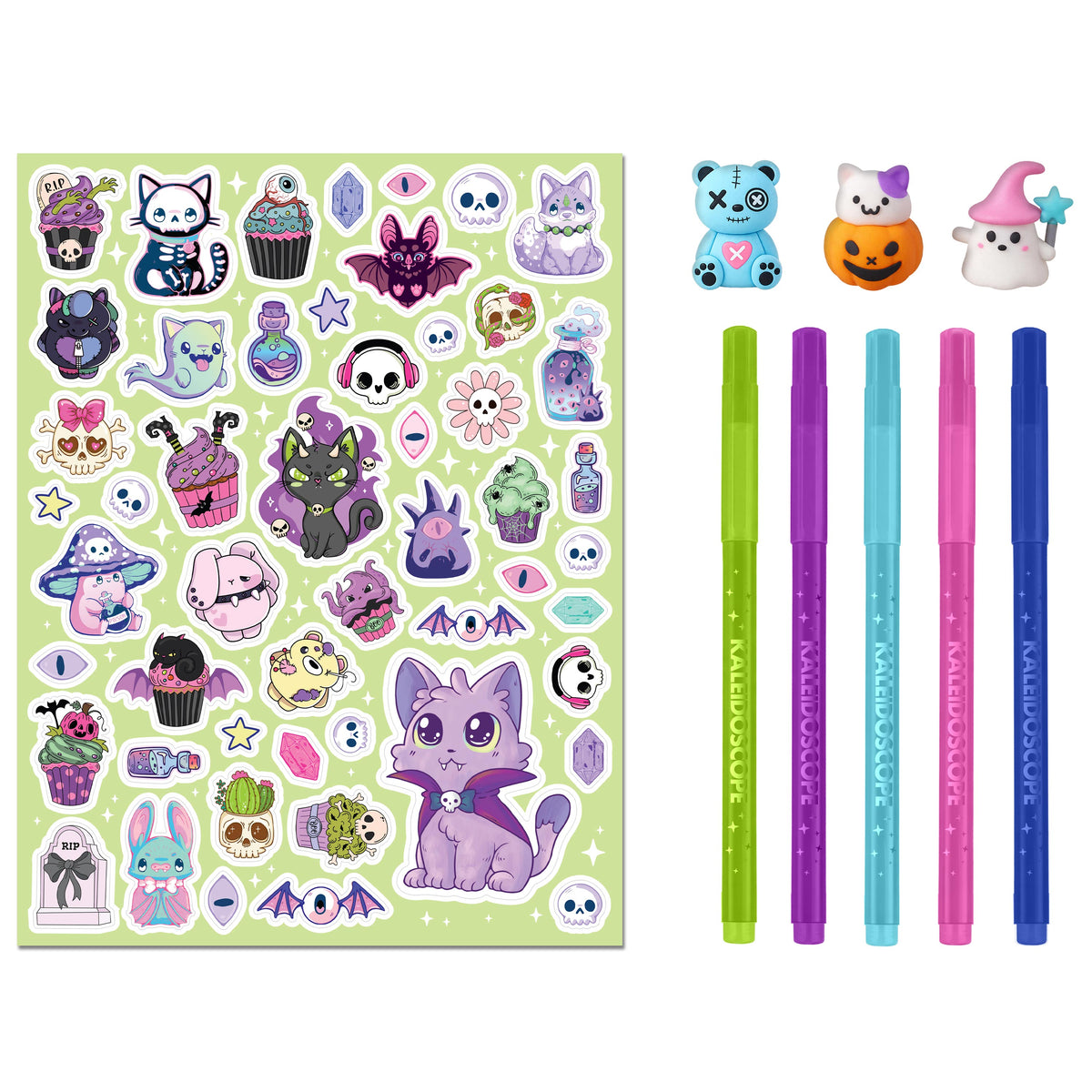 Hinkler: Colouring Kit - Spooky Kawaii
