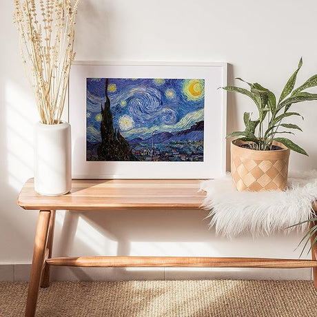 Mindbogglers Gold 1500pc Jigsaw Puzzle - Starry Night by Van Gogh