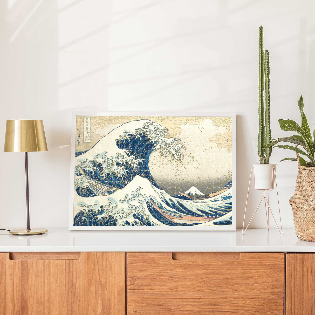 Mindbogglers Gold 500pc Jigsaw Puzzle - The Great Wave
